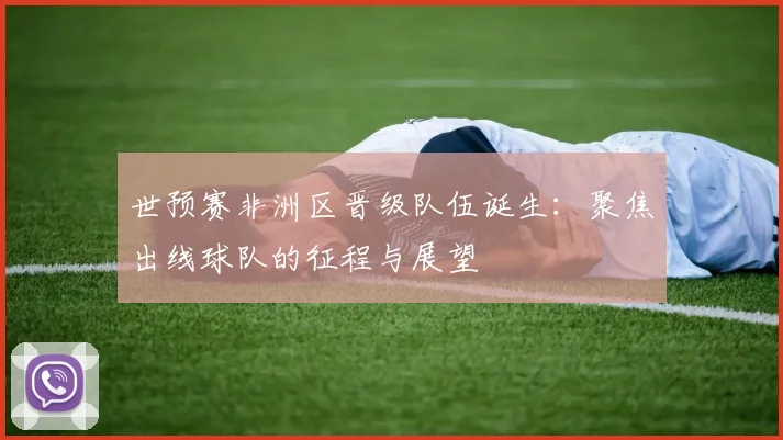 世预赛非洲区晋级队伍诞生：聚焦出线球队的征程与展望